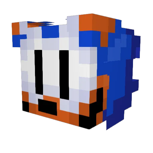 FlameBoy227291 Minecraft avatar head, 3D render