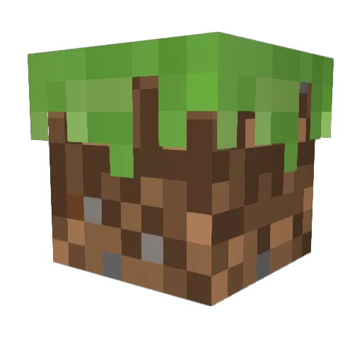 FlameLies Minecraft avatar head, 3D render
