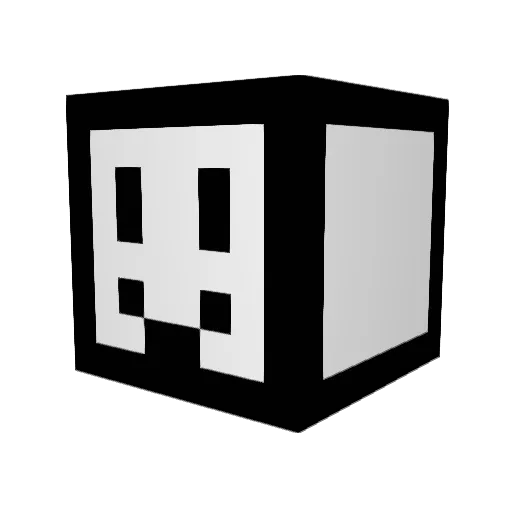 FlameOwl Minecraft avatar head, 3D render