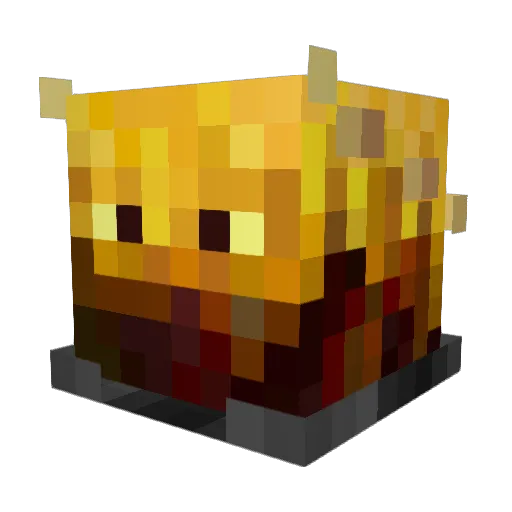 Flame_boy8 Minecraft avatar head, 3D render