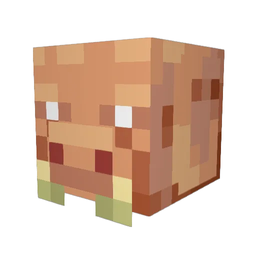 Flame_hogg Minecraft avatar head, 3D render