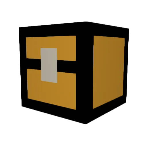Flameblu Minecraft avatar head, 3D render