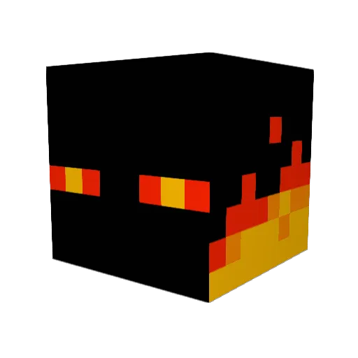 Flamedragon80 Minecraft avatar head, 3D render