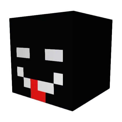 FlaminAsteroid Minecraft avatar head, 3D render