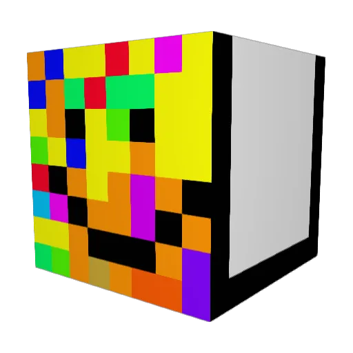FlamingArrow234 Minecraft avatar head, 3D render