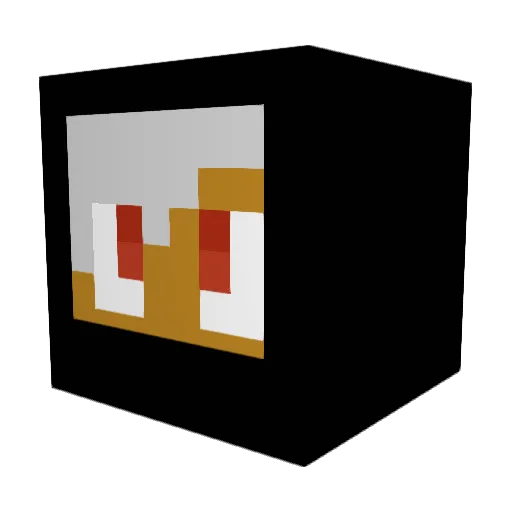 FlamingTacos123 Minecraft avatar head, 3D render