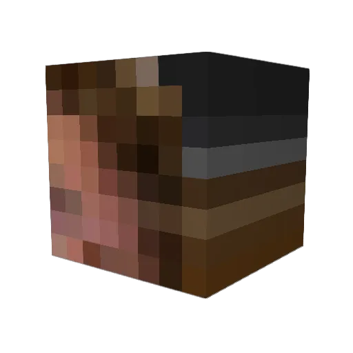 Minecraft-Avatar von Flaminghornet: Kopf als 3D-Render