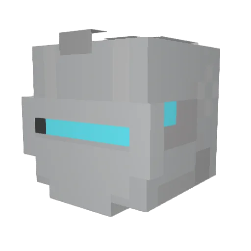 FlamingoFeeler48 Minecraft avatar head, 3D render