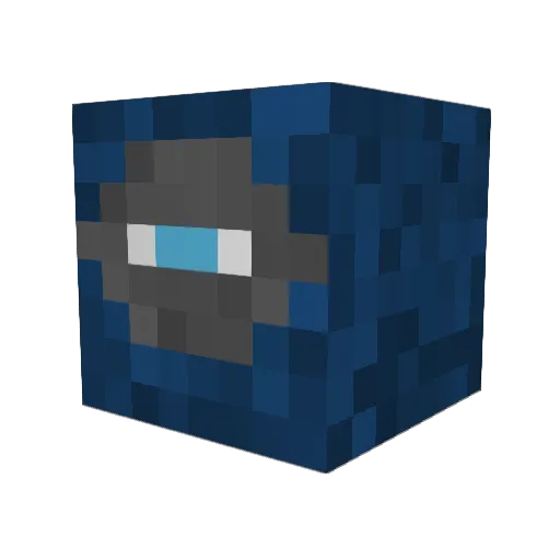 Flammit07 Minecraft avatar head, 3D render
