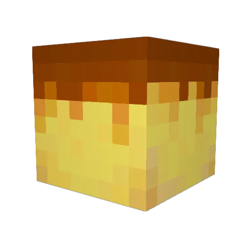Flancon Minecraft avatar head, 3D render