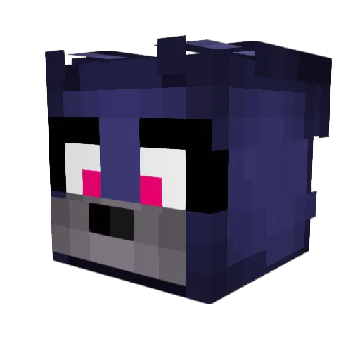 FlandrPro Minecraft avatar head, 3D render