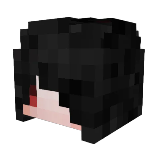 Flandre_SAI Minecraft avatar head, 3D render
