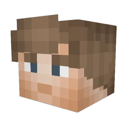 Flapjack4326 Minecraft avatar head, 3D render