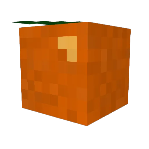 Flars4e Minecraft avatar head, 3D render