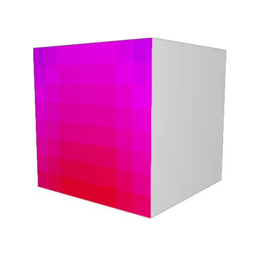 Flash2681 Minecraft avatar head, 3D render