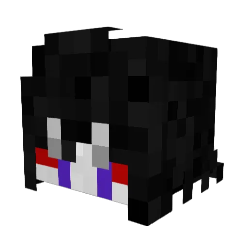 Flash8567 Minecraft avatar head, 3D render