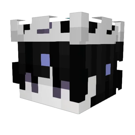 Flash_ Minecraft avatar head, 3D render