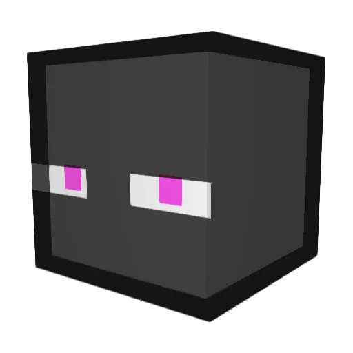 Flash_Garden Minecraft avatar head, 3D render