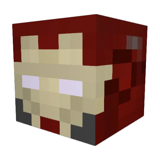 Flashmaster11 Minecraft avatar head, 3D render