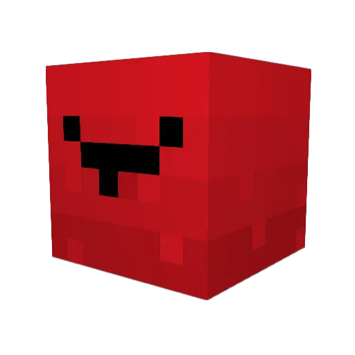 Flashy22 Minecraft avatar head, 3D render