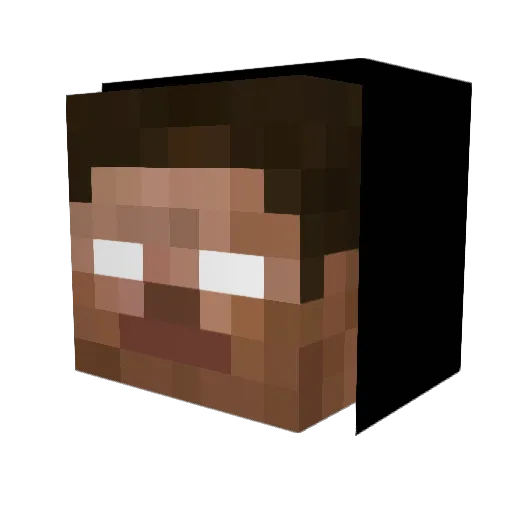 FlatFart88 Minecraft avatar head, 3D render