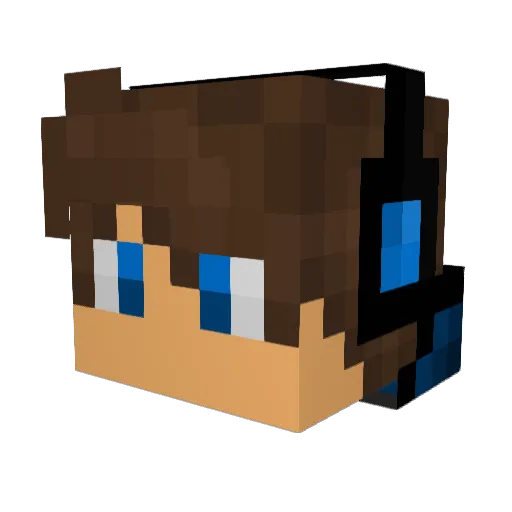 FlatbushTeemo Minecraft avatar head, 3D render
