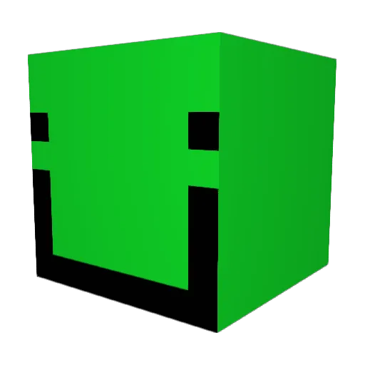 FlatterSaturn33 Minecraft avatar head, 3D render