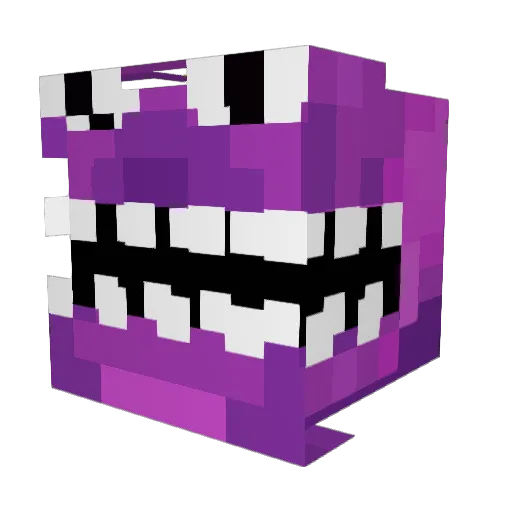 Flavelessss Minecraft avatar head, 3D render