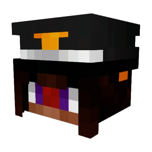 FlavinhoDoPneu13 Minecraft avatar head, 3D render