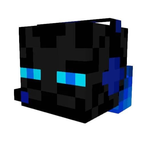 Flawed_Gamer Minecraft avatar head, 3D render
