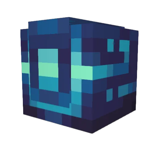 Flawedtv Minecraft avatar head, 3D render