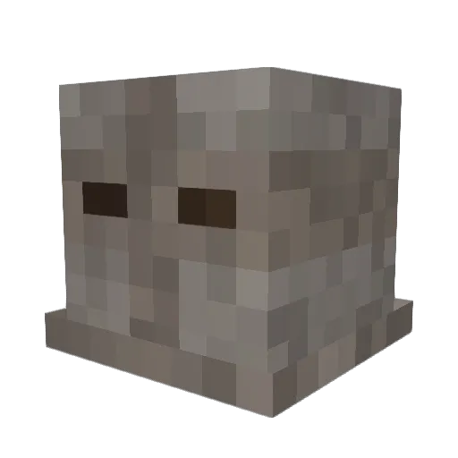 FlawlessGuy Minecraft avatar head, 3D render