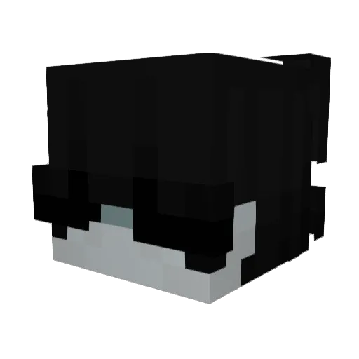 FlaxenVolcano1 Minecraft avatar head, 3D render