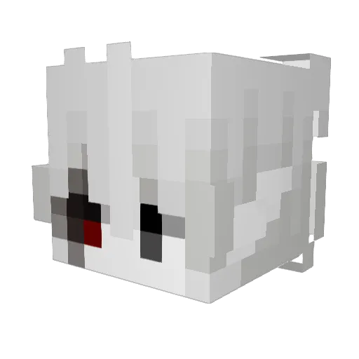Fleau_68 Minecraft avatar head, 3D render