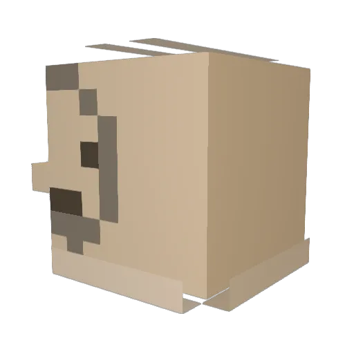 FlechazoXD Minecraft avatar head, 3D render