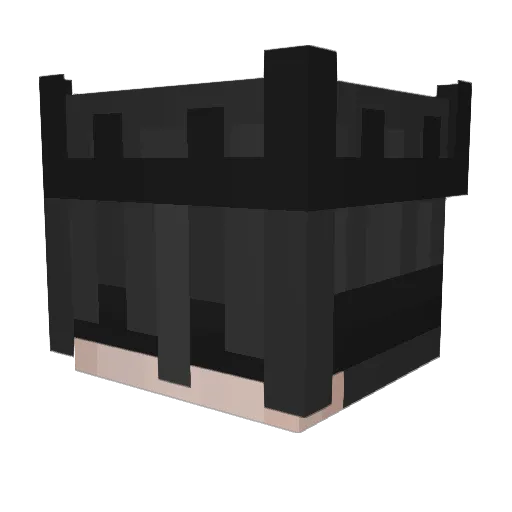 Fleek69 Minecraft avatar head, 3D render