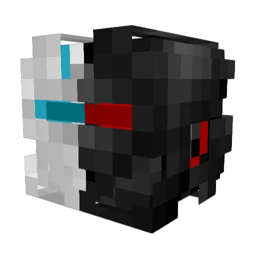 Flemink Minecraft avatar head, 3D render