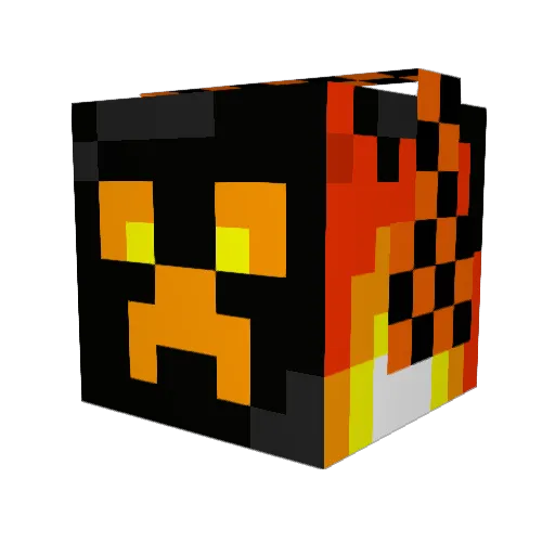 Fletch_7 Minecraft avatar head, 3D render