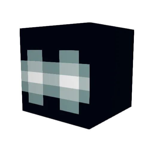 Flex_FX Minecraft avatar head, 3D render