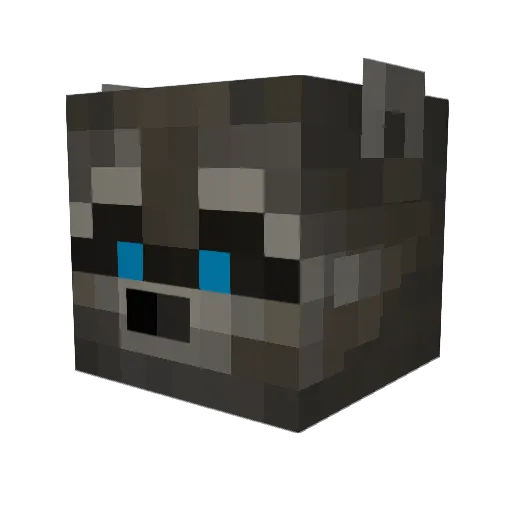 FlexicutionOne Minecraft avatar head, 3D render