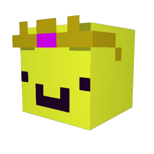 Minecraft-Avatar von Fleyten: Kopf als 3D-Render