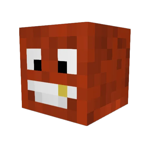 Flibbly_Pibbles Minecraft avatar head, 3D render