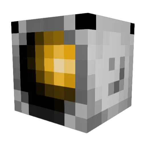 Flick_Official Minecraft avatar head, 3D render