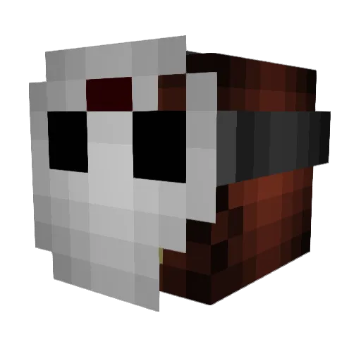 FlimsyOleh Minecraft avatar head, 3D render
