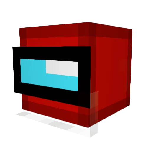 Flingy_ Minecraft avatar head, 3D render