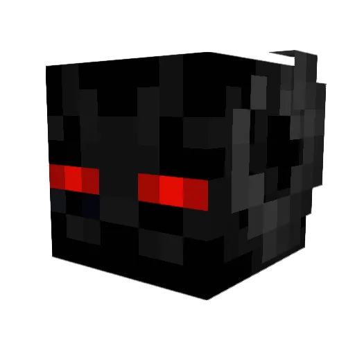 Flint1000 Minecraft avatar head, 3D render