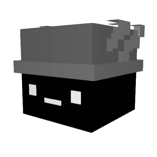 FlintL_22 Minecraft avatar head, 3D render