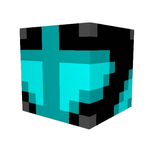 FlipMo_LP Minecraft avatar head, 3D render