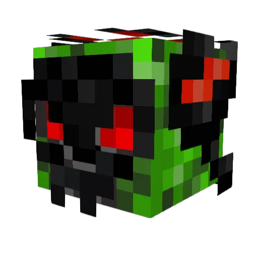 Flippamaghetti Minecraft avatar head, 3D render