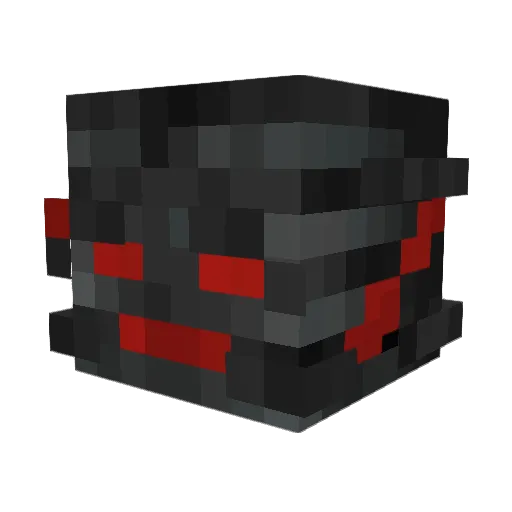 Flipped_pancake Minecraft avatar head, 3D render